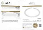 10-12.6mm White Round South Sea Pearl Necklace - GIA Certified - Secondary Image