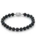 6.0-6.5mm Akoya Black Pearl Bracelet