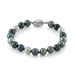 8.0-8.5mm Multicolor Akoya Pearl Bracelet - AAA Quality