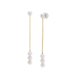 White Freshwater Pearl Bree Earrings