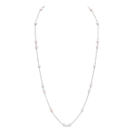 White Freshwater Pearl Tincup Anna Necklace