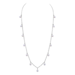 White Freshwater Pearl Isabella Necklace