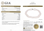 Opera Length 10.0-10.5mm Akoya White Pearl Necklace - GIA Certified - Third Image