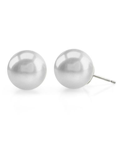 White South Sea Pearl Earrings | The Pearl Source