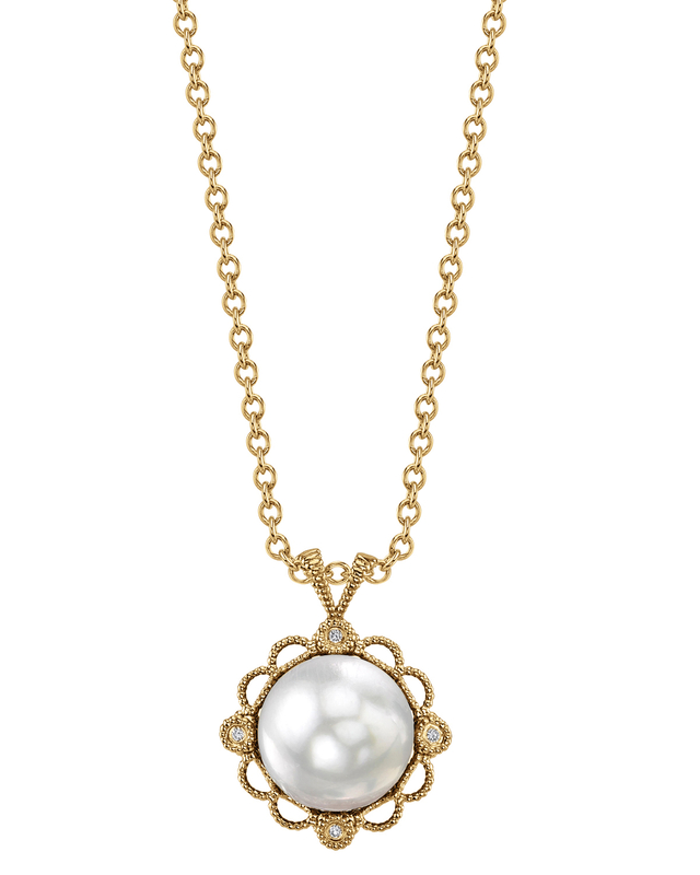 White South Sea Pearl Lea Pendant