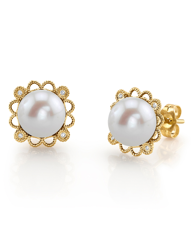 Freshwater Pearl Lea Earrings