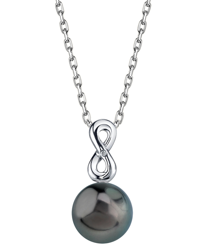 Tahitian South Sea Pearl & Diamond Rachel Pendant