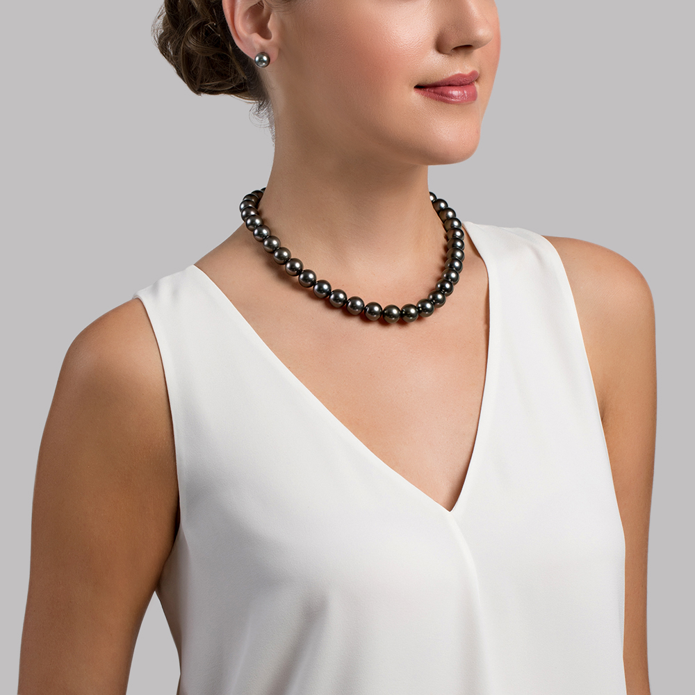 11-13mm Tahitian South Sea Pearl Necklace - AAA Quality