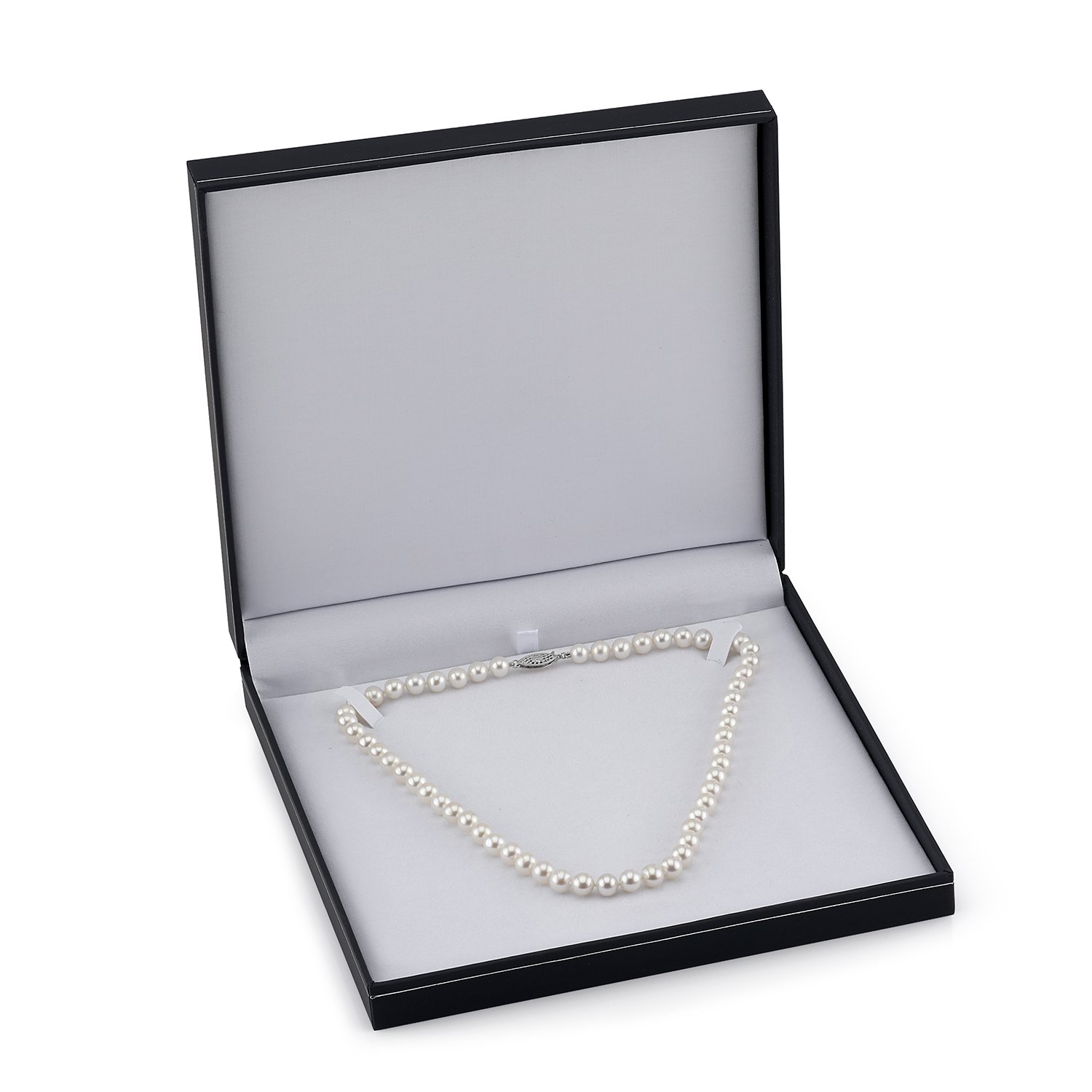 7-7.5mm White Freshwater Choker Length Pearl Necklace