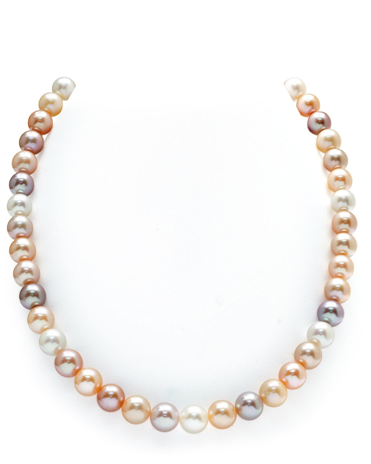 8.5-9.5mm Freshwater Multicolor Pearl Necklace - AAA Quality