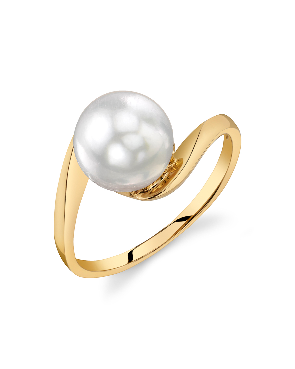 14K Gold White South Sea Pearl Felice Ring