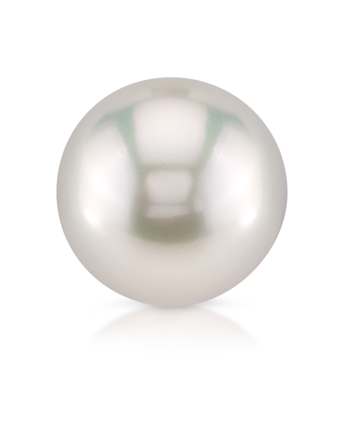 17mm Gem Round White South Sea Loose Pearl - AAAA Quality