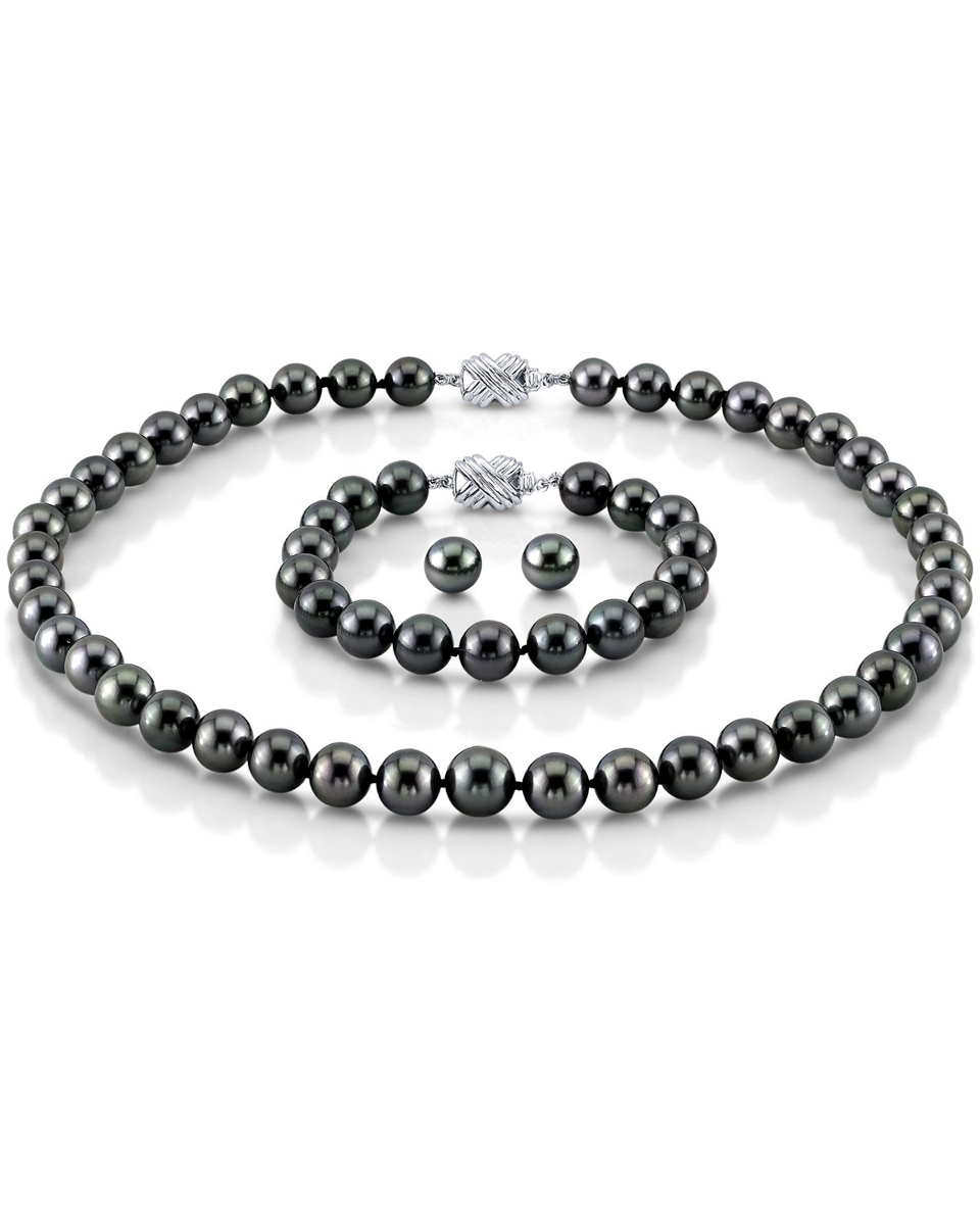 8-10mm Tahitian South Sea Pearl Set